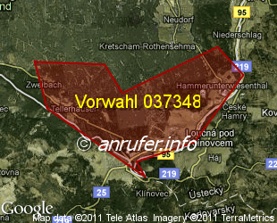 Vorwahlkarte 037348 – Oberwiesenthal Kurort